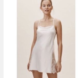 BHLDN Rya Collection Darling chemise in Ivory